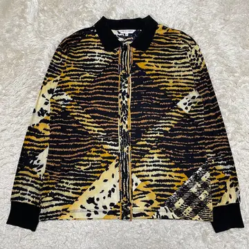 Leonard 레오파드 무늬 긴팔 BD 셔츠 M 사이즈