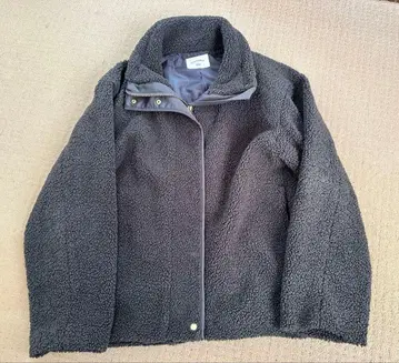 다크 그레이 플리스 자켓