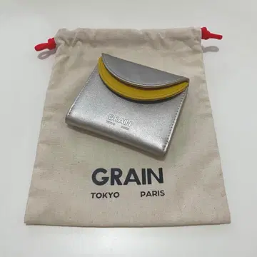 GRAIN 그레인 이단 접이식 바이컬러 지갑