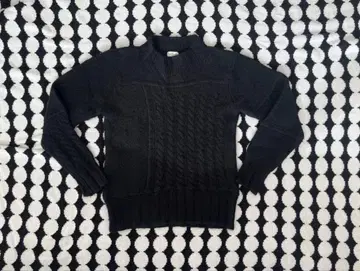 Paul Smith 니트 남성용 스웨터 블랙 울 M 폴스미스