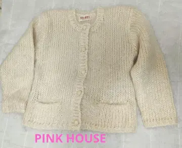 PINK HOUSE 모헤어 가디건