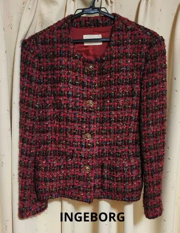 잉게보그 트위드 자켓