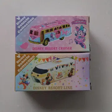 2개 세트 팔팔루자 디즈니 비클 컬렉션 토미카 미니