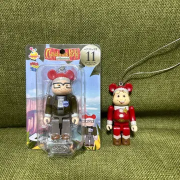 BE@RBRICK 베어브릭 우디 산타 컬 산타