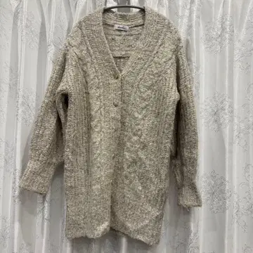 dazzlin 니트 가디건 베이지