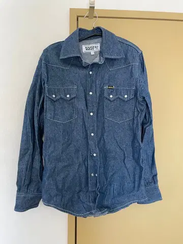 BRUCO 데님 긴팔 셔츠 M 사이즈