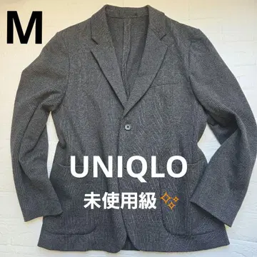 [ 미사용급 ] UNIQLO 컴포트 글렌체크 자켓 M