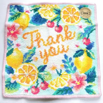 [ 새상품 미사용 ] FEILER 페이러 타월 손수건 생큐 시트러스