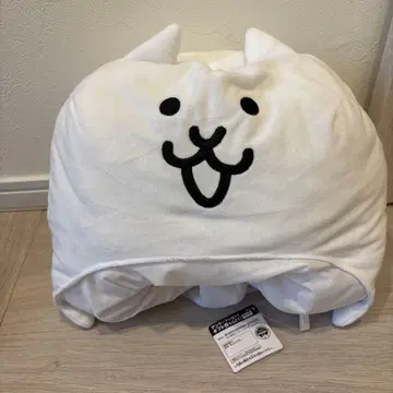 냥코 대전쟁 뒤집어쓰는 고양이 봉제 인형