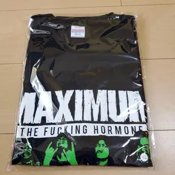맥시멈 더 호르몬 T셔츠 XL 블랙