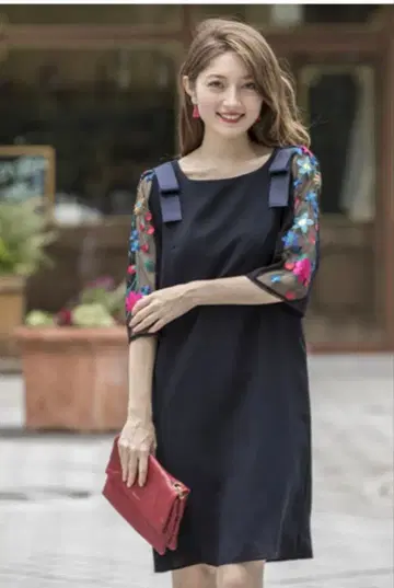 tocco closet 블랙 원피스