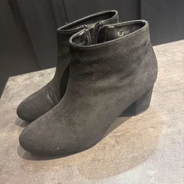 1회만 사용 25cm 상당 스웨이드 부티 숏부츠 L L 겨울 신발