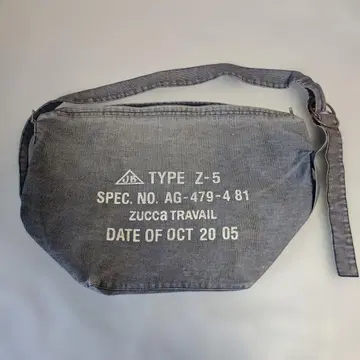 주카 CABANE de ZUCCA 숄더백 데님 에이징