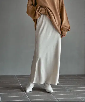 스트레치 새틴 스커트 497324 TALL