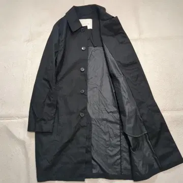 새상품급 매킨토시 던켈드 스텐카라 코트 38 사이즈 블랙