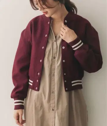 BUTWIN 어반 리서치 울 블루종 아우터