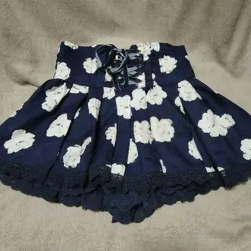 LIZLISA 리즈리사 꽃무늬 미니 스커트 큐롯