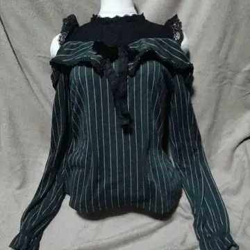 axes femme POETIQUE 오프숄더 스트라이프 상의