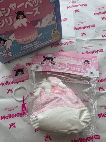 Mellojoy 스퀴즈 설산 셔벗 시리즈 스트로베리 크림