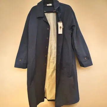 UNBER 발마칸 코트 네이비 M 사이즈
