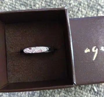 agate 아가트 실버 반지 11호 새상품급
