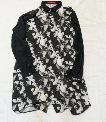 그렘린 셔츠 원피스 그라니프 긴팔 프리 사이즈 영화 graniph