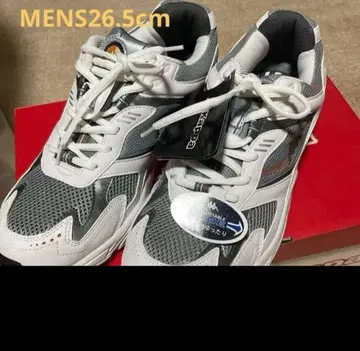 Kappa 스니커즈 26.5cm 화이트/그레이/오렌지