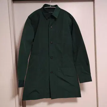 Audience 다크 그린 롱 셔츠 아우터 zozo