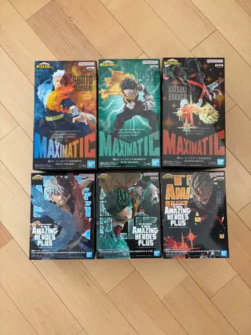 나의 히어로 아카데미아 피규어 세트