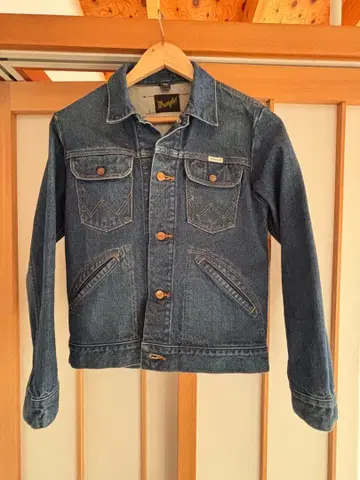 Wrangler 데님 자켓 인디고
