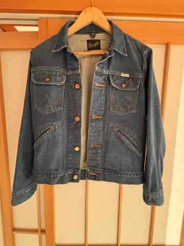 Wrangler 데님 자켓 인디고
