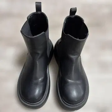 CIAOPANIC TYPY 사이드 고어 블랙 부츠 통굽