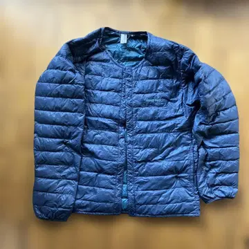 네이비 몽벨 B:MING by BEAMS 스페리오 다운 이너 다운 M