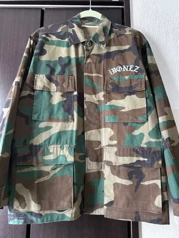 THE BONEZ 카모플라쥬 자켓 S 사이즈