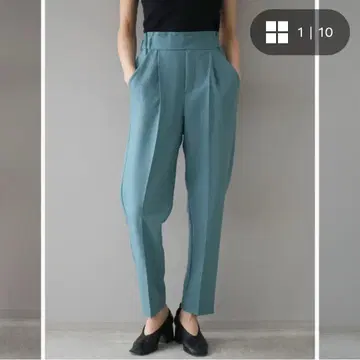 Lumier 허리밴딩 테이퍼드 팬츠