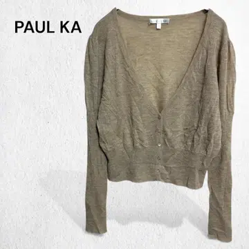 폴카 니트 스웨터 터틀넥 메리노울 100% 이탈리아제 S