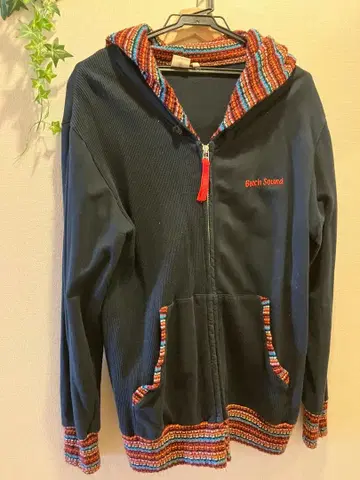 Bach Sound 후드 부착 후드티 블랙