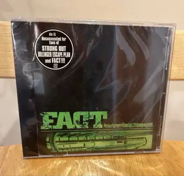 FACT 초기 앨범 단종 CD 미개봉 희귀 레어