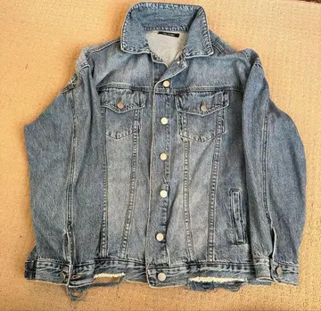 라이트 블루 데님 자켓