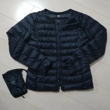 블랙 다운 자켓 ULTRA LIGHT