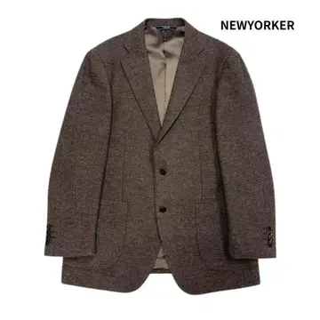 새상품급 NEWYORKER 뉴요커 울 알파카 3B 자켓 FM