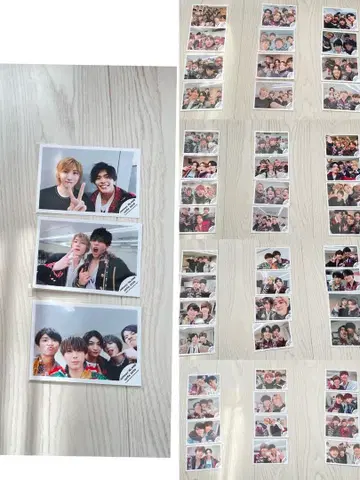 쟈니즈 Jr. 공식 사진 셀피 SnowMan SixTONES