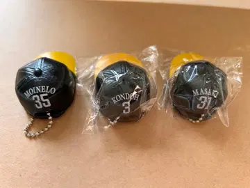 후쿠오카 소프트뱅크 호크스 캡 키링 모이네로 콘도 켄스케 마사키 토모야