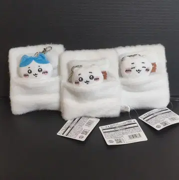 [익명 배송] 치이카와 이불 릴 패스 케이스 3종 세트 하치와레