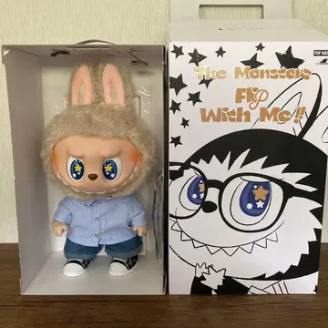 팝마트 더 몬스터즈 플랩 위드 미 봉제 인형 라브브
