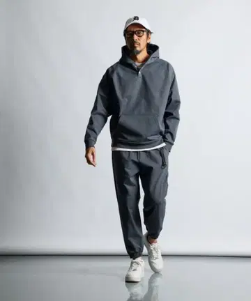 [ 정가 13,200엔 ] 25년 신상 ! 루즈핏 웨빙 팬츠