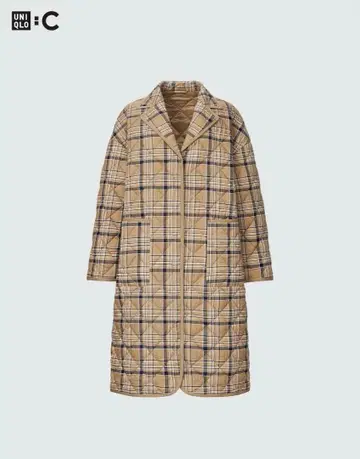 UNIQLO C 퍼프 테크 오버 사이즈 코트
