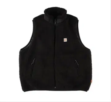 SEESEE BOA FLEECE VEST BLACK L 시시