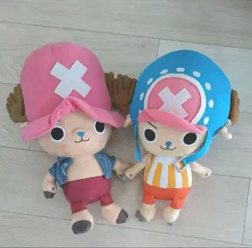 원피스 초파 봉제 인형 2개 세트