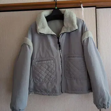 [ 미사용품 ] ZARA 리버서블 민트 그린 점퍼